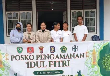 OMK Danar Lumefar dan AMGPM Ohoiseb Amankan Sholat Eid