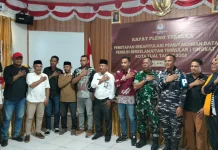 Rapat Pleno Pemutakhiran Data Triwulan I 2026 KPU Kota Tual
