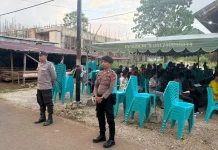Peringati Jumat Agung, Polres Tual Terjunkan 92 Personil Amankan Gereja