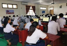 Pelaksanaan Ujian Sekolah Berbasis Komputer di SMP Negeri 2 Kota Tual