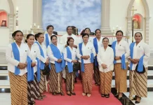 Pelantikan WKRI St. Rita Paroki Ohoijang Periode 2026-2029