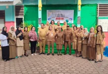 Kebersamaan Insan Pendidikan dalam Pembukaan Ujian Praktek SDN Inpres Ohoijang