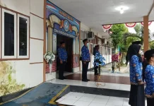 Dinas Pendidikan Kepulauan Aru Gelar Upacara Hardiknas 2026