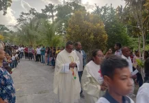Wakil Uskup Aru Ajak Umat Doakan Perdamaian Dunia