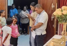 Ibadah Rosario Bergilir Tekankan Makna Damai dalam Keluarga