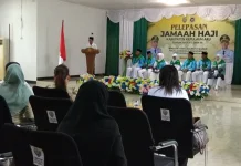 Wabup Kepulauan Aru Melepas secara Resmi JCH 1447 H/2026