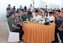 Dandim 1503/Tual Bersama Forkopimda Ikuti Peresmian 1.061 KDKMP Secara Virtual