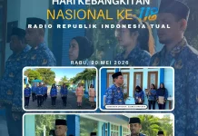 LPP RRI Tual Peringati Harkitnas  Ke-118