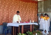 Minggu Komunikasi Sedunia, Umat Kilo 9 Dobo Gelar Misa Paskah VII