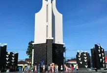 Persiapan Pentas Seni TK Negeri Pembina di Landmark Langgur