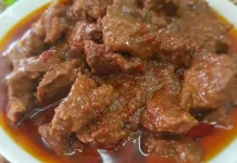 Sapi Goreng Asam, Hidangan Lezat di Idul Adha
