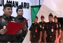 Kajari Aru Pimpin Pengambilan Sumpah PNS Baru