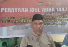 200 Mustahik Menerima Daging Qurban dari Polres Tual