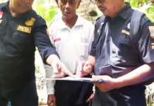 Satgas  Survei Calon Lokasi Calon KNMP di Ohoi Feer