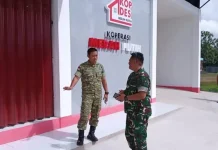 Kasi Intelrem 151/Binaiya melakukan kunjungan kerja di Wilayah Kodim 1503/Tual