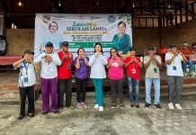 Ketua TP PKK Kabupaten Kepulauan Tanimbar Launching Bina Keluarga Lansia