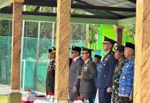 Upacara Khidmat di Kodim 1503/Tual