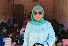 Dispusip Tual Perkuat Literasi Anak Melalui Program Membaca Nyaring di Posyandu