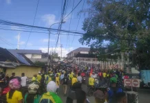 Konvoi Piala Dunia 2026, di Lapangan Lodar El Kota Tual