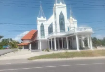 Imbauan Kamtibmas Polres Kepulauan Aru di Gereja Santo Yosep Dobo