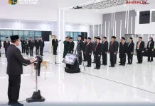 Lantik 130 Pejabat, Menteri Nusron Tekankan Kecepatan Layanan Pertanahan