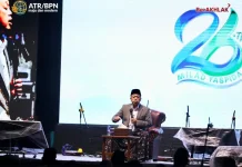 Hadiri Milad YASPIDA, Menteri Nusron Dorong Santri Jadi Pemimpin Bangsa