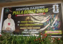 Nonton Bareng Piala Dunia 2026 bersama Panitia Kunjungan Uskup