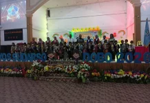 TK Yos Sudarso Dobo Lepas 45 Siswa, Pentas Seni berlangsung Meriah