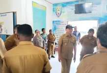 Siswa SMP Negeri 2 Dobo Paparkan Program Sekolah di Hadapan Bupati Aru