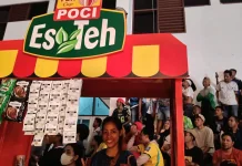 Teh Poci YBR Dongkrak Geliat UMKM Nobar Pildun di Malra