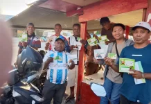 SBSI Gelar Sosialisasi Ketenagakerjaan dan Pembagian Kartu BPJS bagi Para Ojek