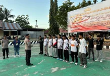 Wakapolres Tual Lepas Tim E-sport Mobile Legend Kapolri Cup Bertanding di Polda
