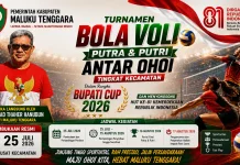 Bupati Cup 2026, Turnamen Voli Antar Ohoi Siap Meriahkan HUT RI di Malra