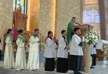 RP. Rio Sarkol Bagikan Pengalaman Pribadi dalam Misa Hari Minggu Biasa XV