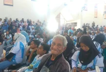 Usia Boleh 78 Tahun, Semangat Nobar Piala Dunia David Tetap Membara