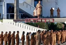 Wakil Bupati Pimpin Apel Gabungan Tingkatkan Disiplin Birokrasi