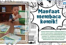 Membaca Buku Komik, Memiliki Manfaat Kepada Anak - Anak