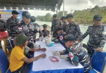 TNI-AL Tebar Kepedulian untuk Nelayan Fiditan lewat Operasi Perisai Sura-26