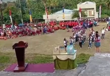Acara Pembukaan Kegiatan Menyongsong Hut ke-81 RI, Diikuti SMP Negeri 2 Nirunmas