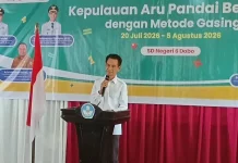 Pelatihan Metode Gasing di Kepulauan Aru Resmi Ditutup Wabup Aru