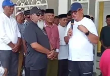 Bupati Minta Dana dan Material Pembangunan Masjid Al-Mujiba Diawasi Terbuka