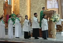 Misa Hari Minggu Biasa XIX Digelar di Gereja Stasi Santo Yosep Dobo dan Kapel Kombas