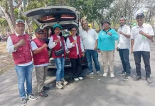 Petugas Kesehatan Kawal Gerak Jalan Indah di Dobo