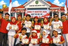 Piala dan Sertifikat Disiapkan untuk Pemenang Lomba