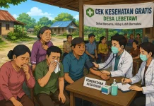 Puskesmas Tamedan Temukan Keluhan Batuk dan Flu Warga Lebetawi
