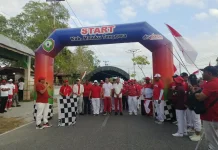 Bupati Thaher: Kirab Merah Putih Bentuk Penghormatan kepada Para Pahlawan