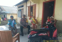 Jaga Kamtibmas, Bhabinkamtibmas Arma II Sambangi Warga Binaan Sampaikan Pesan Kam
