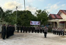 Peringati HUT RI, Personil Polres Malra Diminta Mengenang Jasa Pahlawan