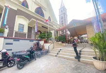 Sat Samapta Polres Kepulauan Tanimbar Jamin Kekhusyukan Ibadah Minggu Disejumla