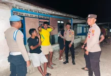 Polsek Selaru Cegah Kriminalitas, Optimalkan Patroli KRYD di Malam Hari